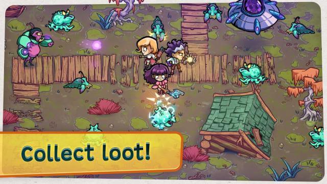 Collect battles loot