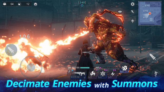 Destroy enemies with summoners