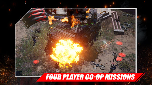 4-player co-op missions