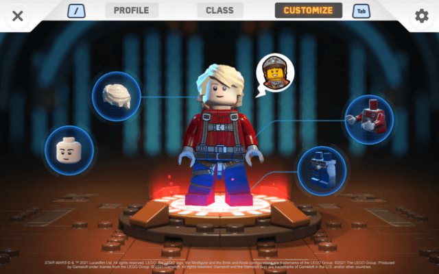Build your LEGO Star Wars character