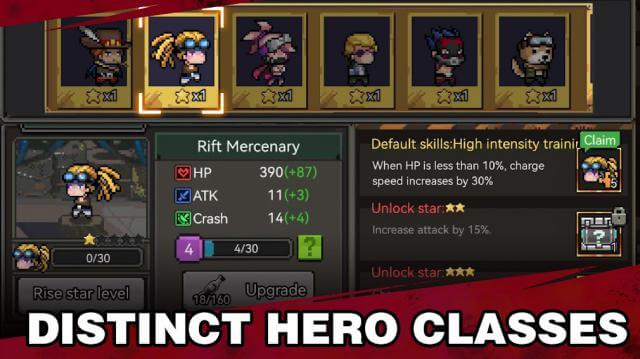 Unique Hero Classes