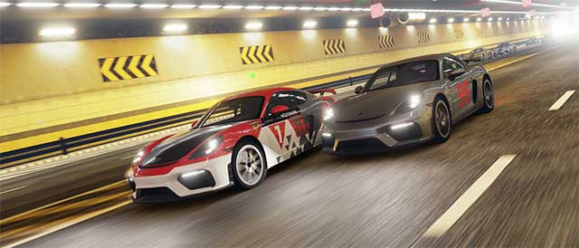 Explore Porsche Series mode and drive prestigious cars 
