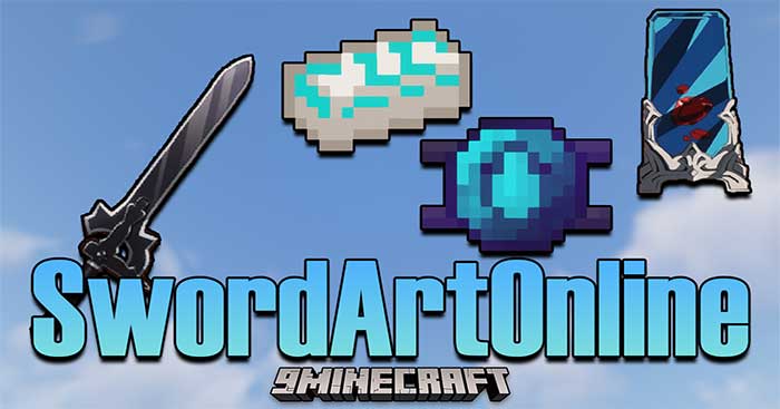 SwordArtOnline Mod sẽ giới thiệu vào Minecraft vũ khí và công cụ trong game SAO