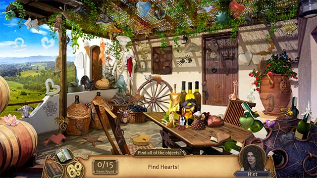 Complete 30+ levels of colorful hidden objects