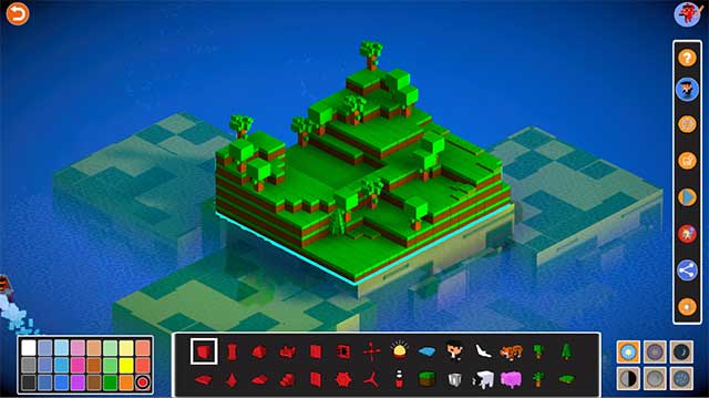 Blox 3D World is a beautiful Lego-style builder