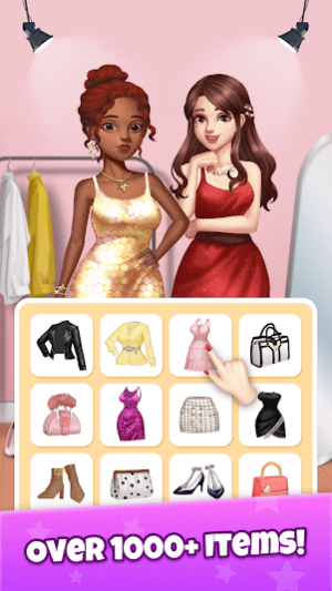 Love Fantasy has over 1000 fashion items to choose from 