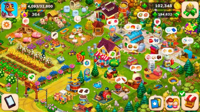 Build your farm you become a beautiful place in the game Farmington