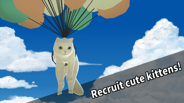 Summon and play with cute cats in Kitty Cat game Resort