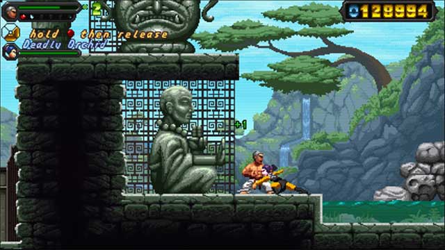 Okinawa Rush is a game. play unique martial arts adventure