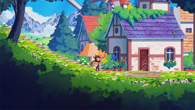 Talewind is an adventure game with easy graphics! cute and colorful