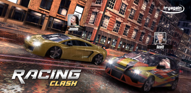 Racing Clash is an engaging 4-player online racing game. 
