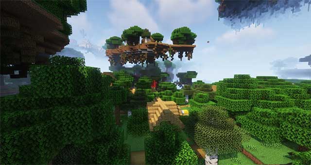 Minecraft world will be a little bigger. at least 2x for larger, wider landscapes