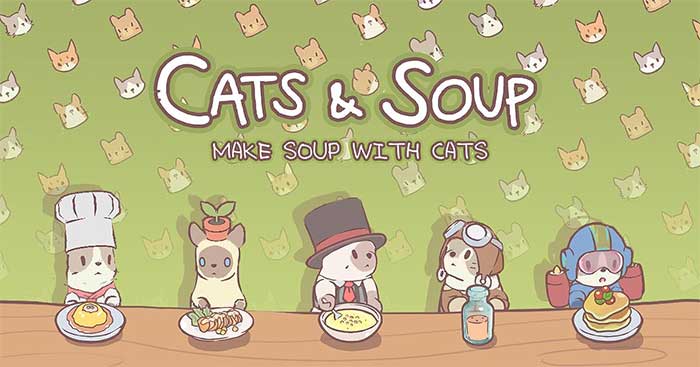 Cats & Soup is a cat soup game with simple gameplay and super graphics. lovely