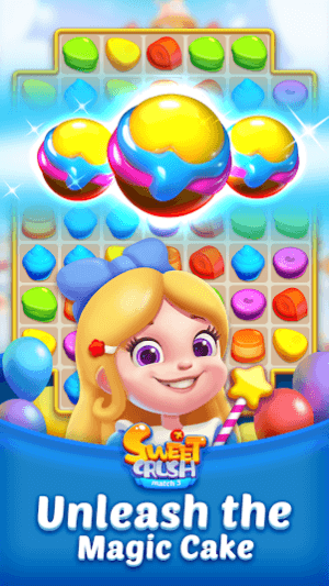Sweet Crush is a relaxing, colorful candy stacking game