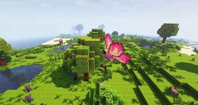 Corundum Meadows Mod 1.16.5 sẽ đưa vào Minecraft những quần xã sinh vật tuyệt đẹp