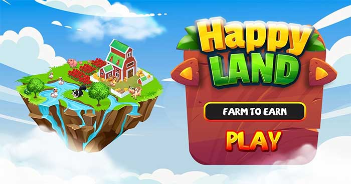 Happy Land is a Blockchain-themed game platform farm