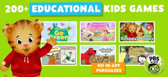 PBS KIDS Games has over 200 fun educational games for kids