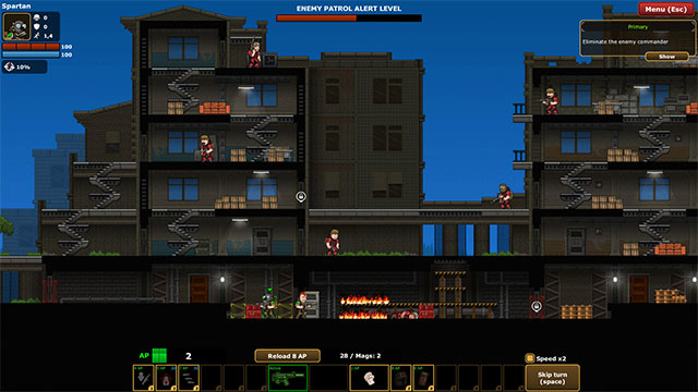 The gameplay of the Recon Control game is focused. into fast-paced combat