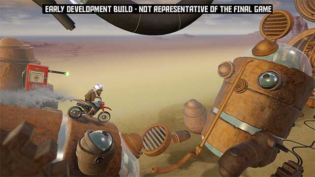  Bike Baron 2 is a new non-physical motorcycle racing game 