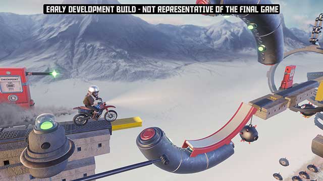 Bike Baron 2 will create paths Chaos race to test your skills