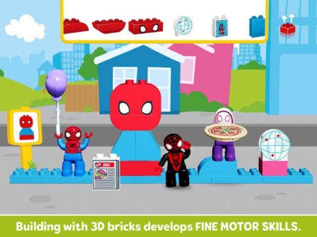 Creative freedom through building 3D LEGO bricks