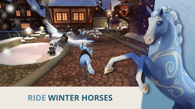 Ride on the back of fantasy horses in Wildshade