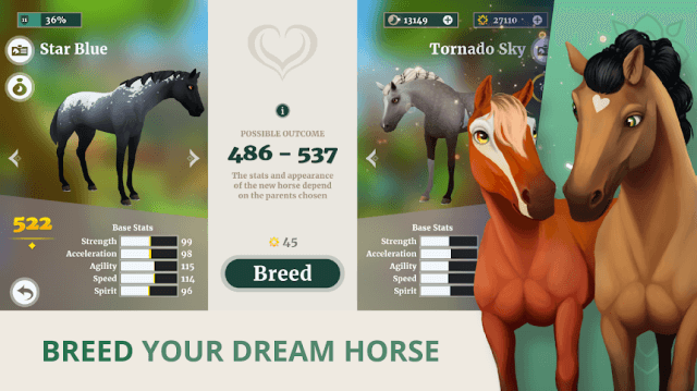 Breed horses of your dreams