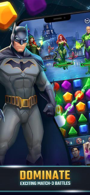 DC Heroes and Villains combines superhero battle with match-3 puzzle