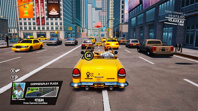 Discover the vibrant New York City in Taxi Chao