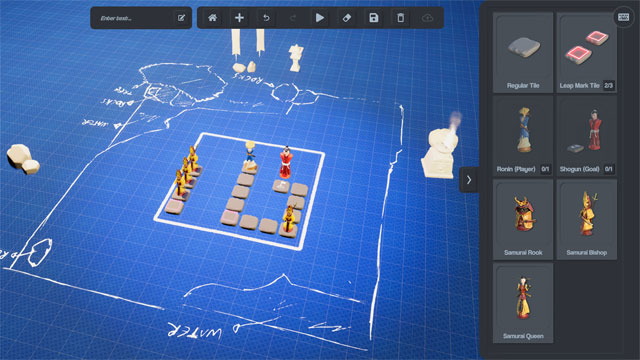 Chessararama game supports comfortable level design and sharing with the community
