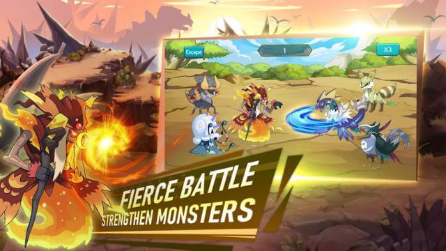 Join intense battles with powerful monsters