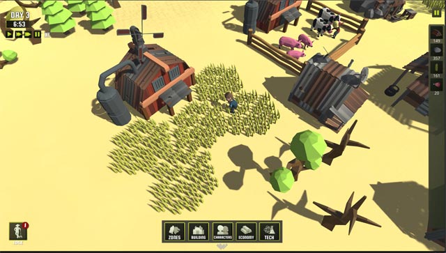 Colony Simulator is a new empire building survival game in the desert wilderness