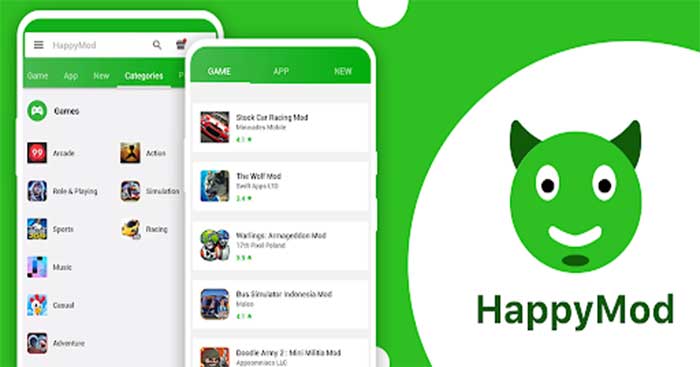 HappyMod 2.7.6 - Cửa hàng mod cho game và ứng dụng Android
