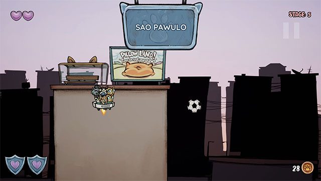 The goal of Meow Express game is to bring cats to dreamland