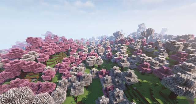 Promenade Mod sẽ giới thiệu vào Minecraft rất nhiều quần xã sinh vật độc đáo