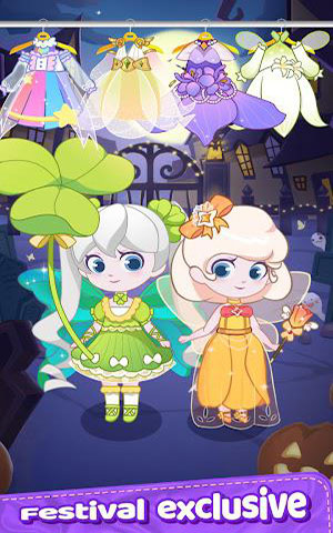 Make fairies look pretty in Fairy Makeover 3D 
