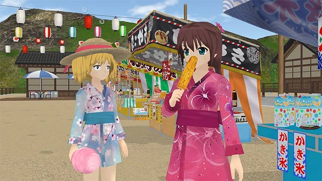 Explore 10 stalls selling snacks super hot in the update Matsuri 1.6