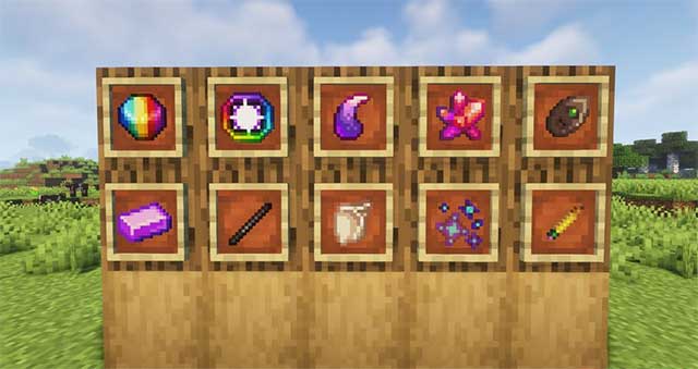 Stardew Armory Mod added Minecraft many weapons and items from Stardew Valley