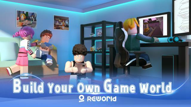 Build your own game world. you in Reworld 