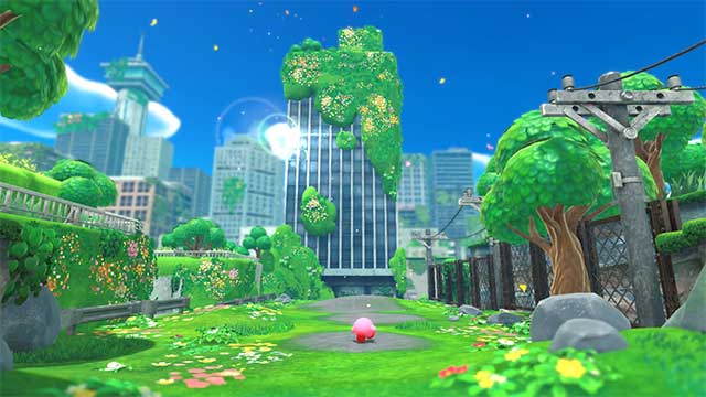 Join Kirby on a journey. exciting in 3D