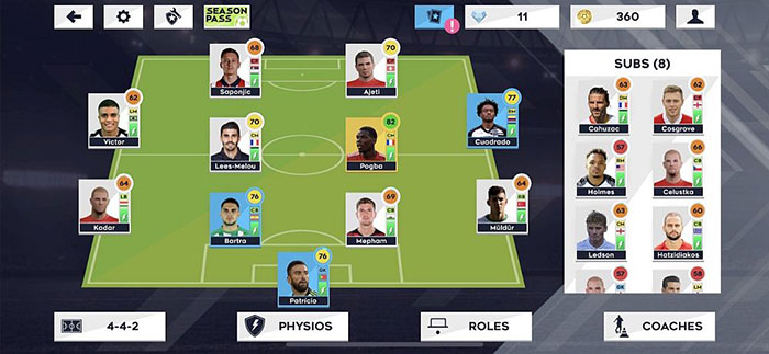 Hướng dẫn xây dựng đội hình tốt nhất trong Dream League Soccer 2021