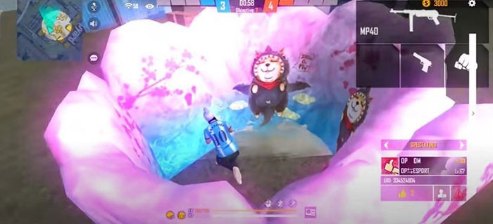 Gloo Wall 360 độ giúp bảo vệ người chơi một cách toàn diện