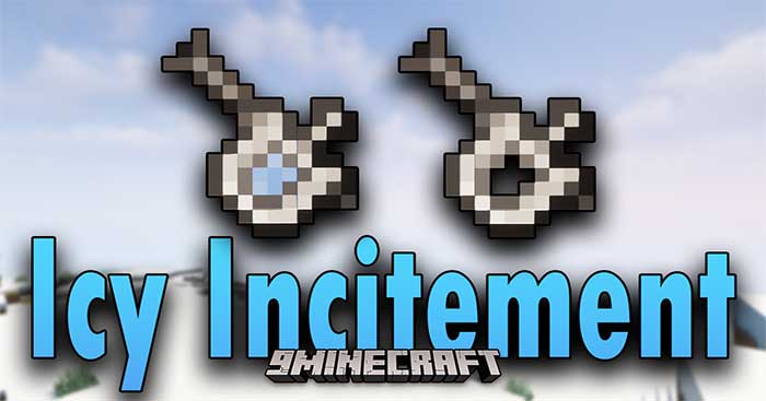 Icy Incitement Mod will add Minecraft the new weapon is the snowball gun