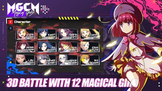 Join the 3D wars with 12 unique girls