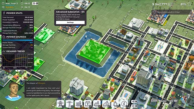 Manage electrical systems and light up the whole city in Power to the People game