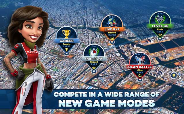 Compette speed in exciting new game modes