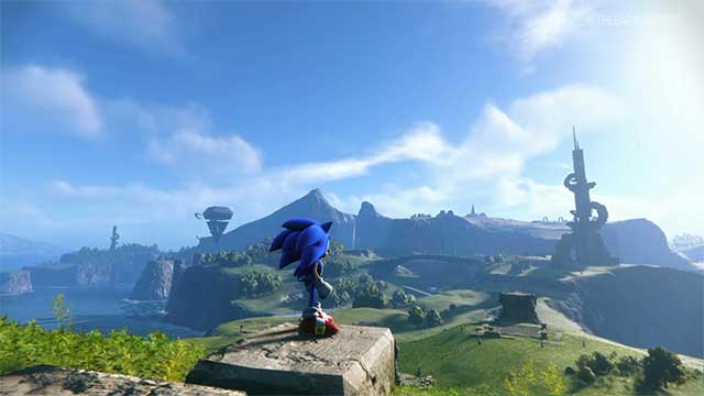 Sonic Frontiers là game đi cảnh mới trong vũ trụ Sonic the Hedgehog