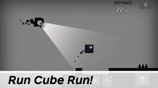 Play as a free-running cube and avoid enemy attacks Eye