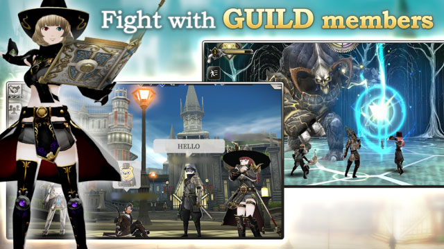 Fight with your guild members