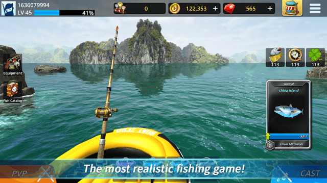 Monster Fishing: Tournament for you to enjoy an authentic mobile fishing experience. 